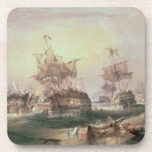 Battle of Trafalgar, 21st October 1805 Coaster