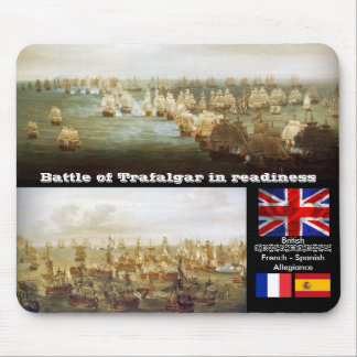 Battle of Trafalgar in readiness Mouse Pad