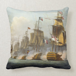 Battle of Trafalgar, October 21st 1805, from 'The Cushion