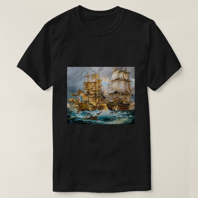 BATTLE OF TRAFALGAR T-Shirt (Design Front)