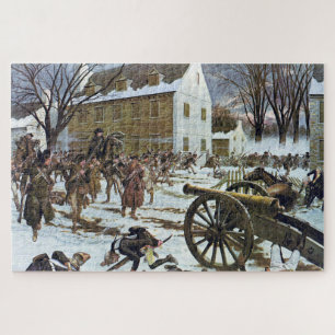 Battle of Trenton by Charles McBarron Jigsaw Puzzle