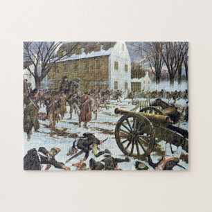 Battle of Trenton by Charles McBarron Jigsaw Puzzle