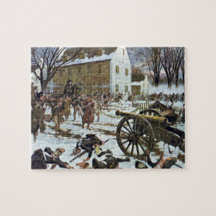 Battle of Trenton by Charles McBarron Jigsaw Puzzle