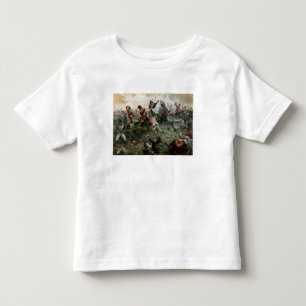 Battle of Waterloo, 18th June 1815, 1898 (colour l Toddler T-Shirt
