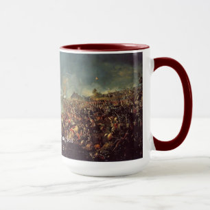 Battle of Waterloo by William Sadler Mug