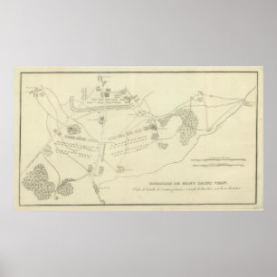 Battle of Waterloo in Belgium Poster