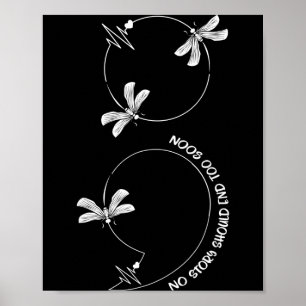 Battle proud fighting prevention struggle gift poster