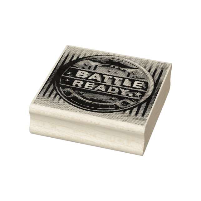 Battle ready Wood Art Stamp (Stamp)
