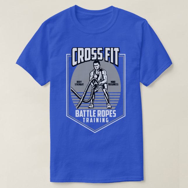 BATTLE ROPES TRAINING T-Shirt (Design Front)