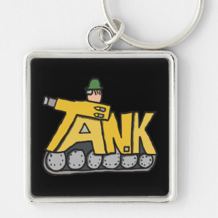 Battle Tank Key Ring