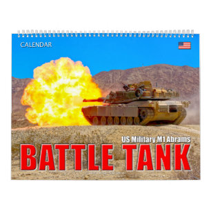 BATTLE TANK – M1 Abrams Calendar