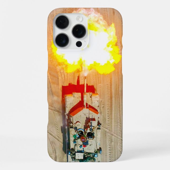 BATTLE TANK – M1 Abrams iPhone Case (Back)