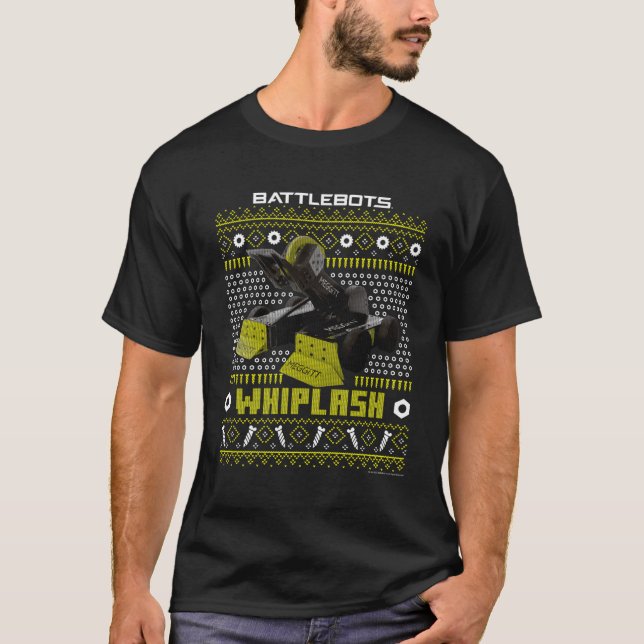 Battlebots Robot Whiplash Ugly T-Shirt (Front)