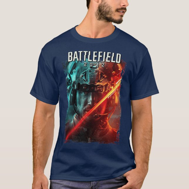 Battlefield 2042 retro T-Shirt (Front)