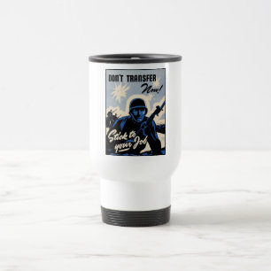 Battlefield Beachhead Assault by American Warriors Travel Mug