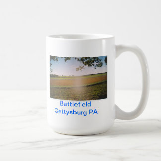 Battlefield Gettysburg PA Coffee Mug