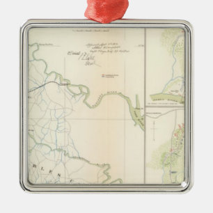 Battlegrounds Richmond, Va Metal Tree Decoration