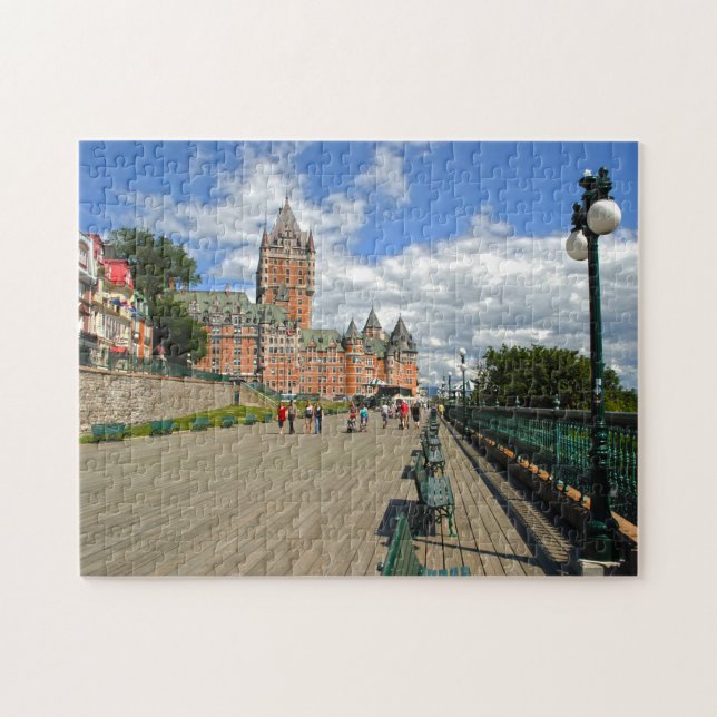 Battlements and Cannons Québec. Jigsaw Puzzle (Horizontal)