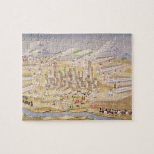 Battles around Thebes, plate 22 from 'Pictorial Hi Jigsaw Puzzle