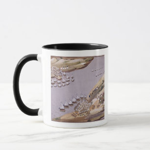 Battles for the Islands of Crete and Samos, plate Mug