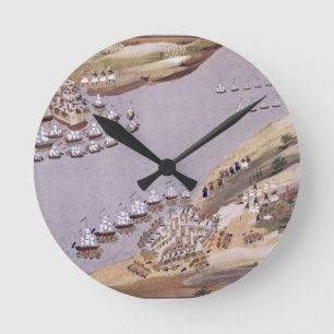 Battles for the Islands of Crete and Samos, plate Round Clock