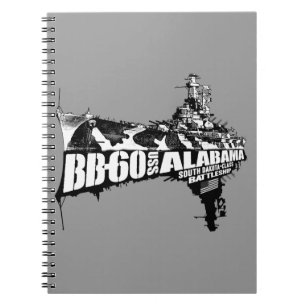 Battleship Alabama Notebook