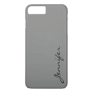 Battleship grey colour background iPhone 8 plus/7 plus case