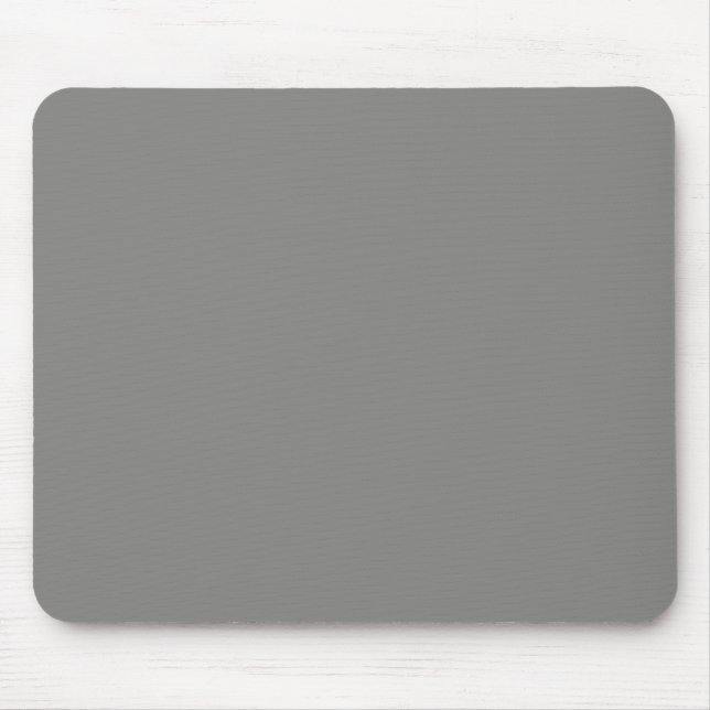  Battleship grey (solid colour)  Mouse Pad (Front)