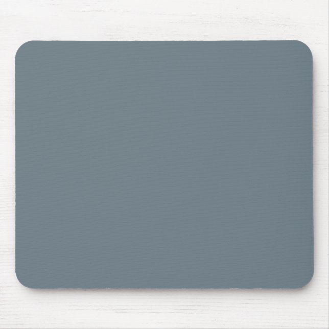 Battleship Grey (solid colour)  Mouse Pad (Front)