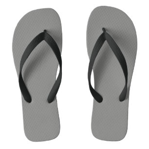 Battleship grey (solid colour) Thongs