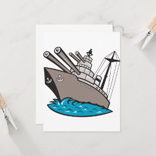 Battleship Invitations