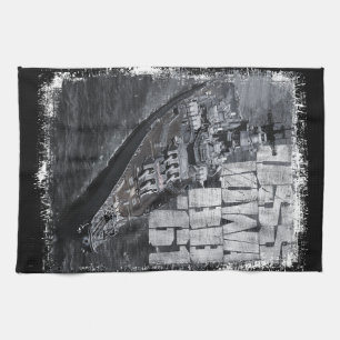 Battleship Iowa Kitchen Towels