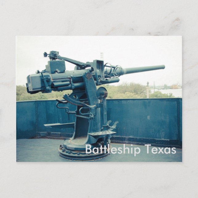 Battleship Texas San Jacinto State Park PostCard (Front)