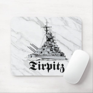 Battleship Tirpitz Mousepad