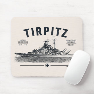 Battleship Tirpitz Mousepad