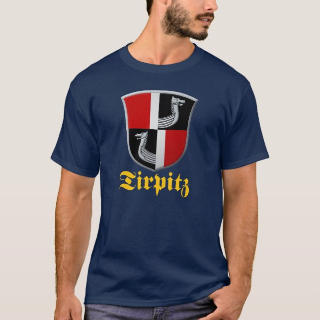 Battleship Tirpitz T-shirt (Front)