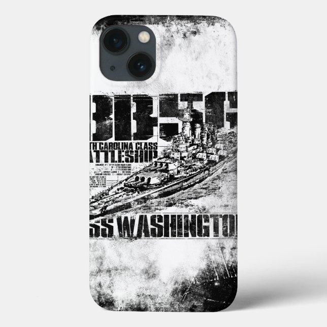 Battleship Washington iPad Mini Retina Cases (Back)