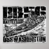 Battleship Washington Poster