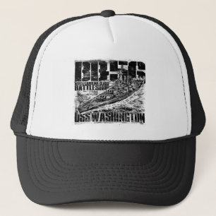 Battleship Washington Trucker Hat