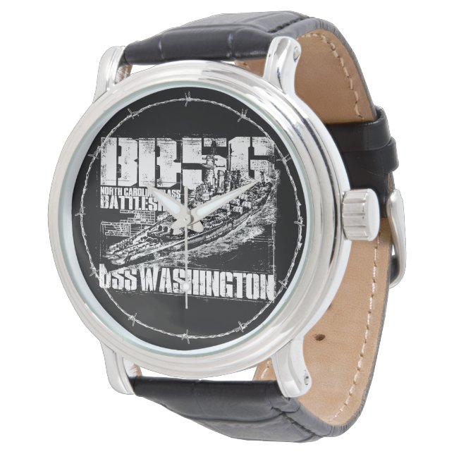 Battleship Washington Watch (Angled)