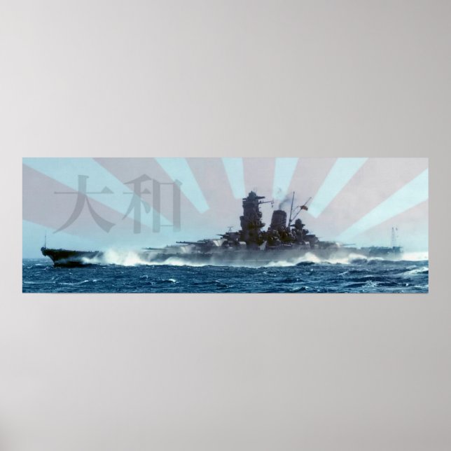 BATTLESHIP YAMATO POSTER (Front)