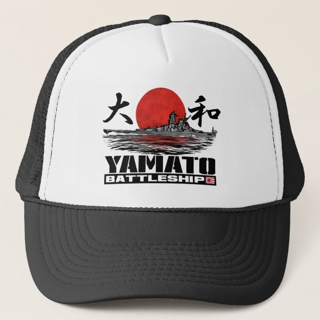 Battleship Yamato Trucker Hat Trucker Hat (Front)