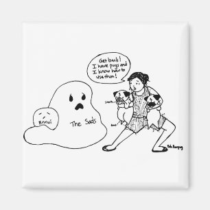 Battling the Sads Magnet