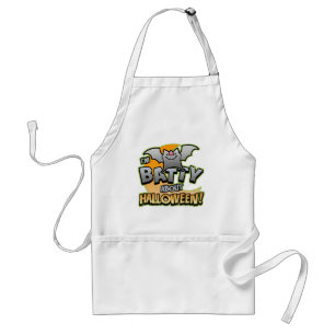 Batty About Halloween BBQ Apron