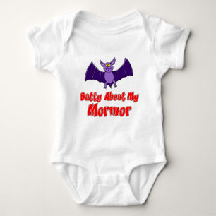 Batty About My Mormor Baby Bodysuit