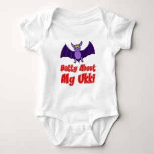 Batty About My Ukki Baby Bodysuit