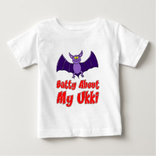 Batty About My Ukki Baby T-Shirt
