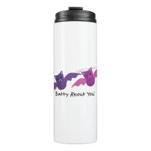 Batty About You Bats Thermal Tumbler