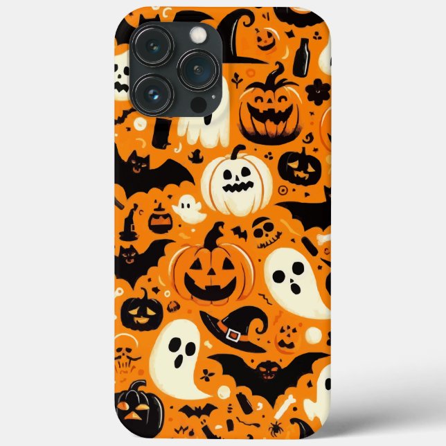 Batty and Boo-tiful Pattern Case-Mate iPhone Case (Back)