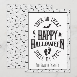 Batty Banter – A Halloween Chant Halloween Holiday Card